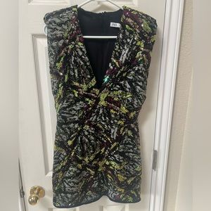 Zara Sequin Dress size M